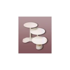 PATISDECOR Présentoirs Pour Gâteaux|Présentoir à Gâteaux Blanc 3 Plateaux