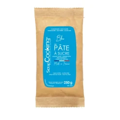 SCRAPCOOKING Pâte À Sucre|Pâte à Sucre Bleu 250 g