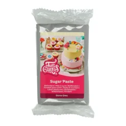 FUNCAKES Pâte À Sucre|Pâte à Sucre Gris pierre 250g