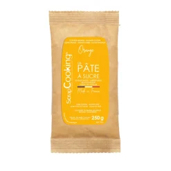 SCRAPCOOKING Pâte À Sucre|Pâte à Sucre Orange Pastel 250 g