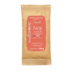 SCRAPCOOKING Pâte À Sucre|Pâte à Sucre Orange Terracotta Colorant Naturel 250 g