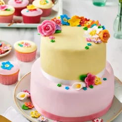 FUNCAKES Pâte À Sucre|Pâte à Sucre Orange Tigre 250 g