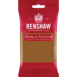 RENSHAW Pâte À Sucre|Pâte à Sucre Pro Marron 250g