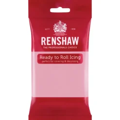RENSHAW Pâte À Sucre|Pâte à Sucre Pro Rose 250g