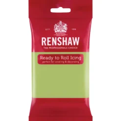 RENSHAW Pâte À Sucre|Pâte à Sucre Pro Vert Pastel 250g