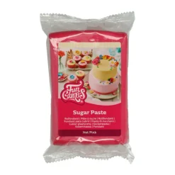 FUNCAKES Pâte À Sucre|Pâte à Sucre Rose Framboise 250g