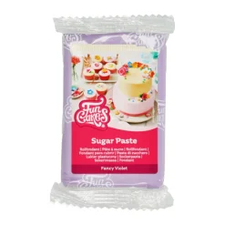 FUNCAKES Pâte À Sucre|Pâte à Sucre Violette 250g