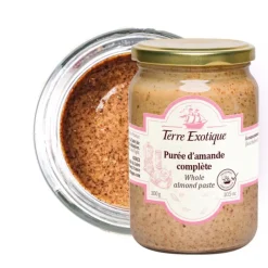 TERRE EXOTIQUE Purée De Fruits, Coulis De Fruits|Purée d'Amande Complète 300 g