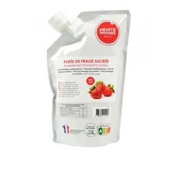 FRUITS ROUGES & CO Purée De Fruits, Coulis De Fruits|Purée de Fraise 1kg