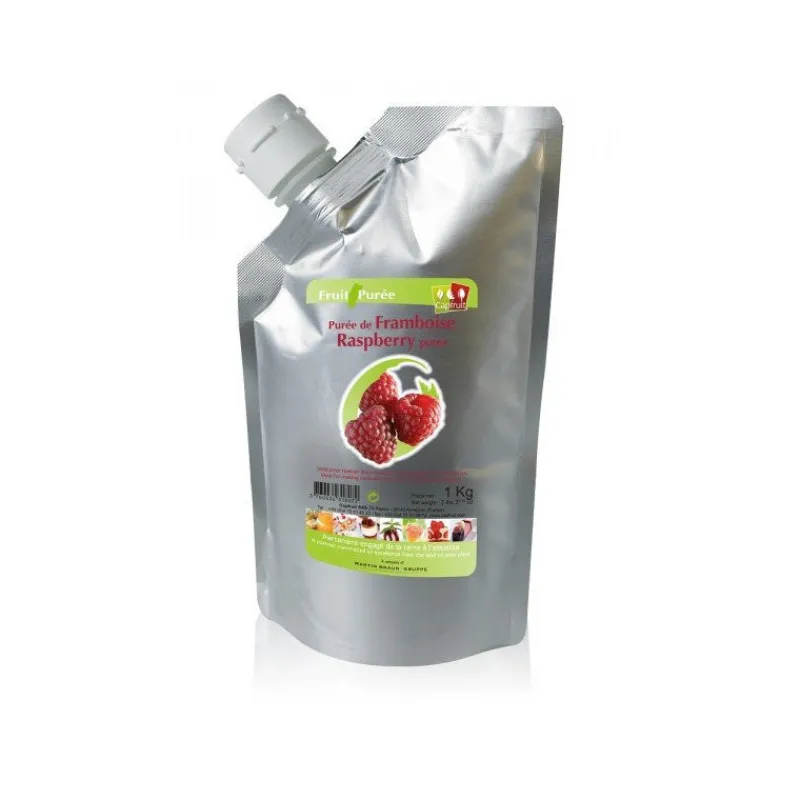CAPFRUIT Purée De Fruits, Coulis De Fruits|Purée de Framboise 1 kg