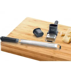 DEGLON Zesteur|Râpes À Fromage|Push Food Poussoir Universel Râpe Stop Glisse Déglon