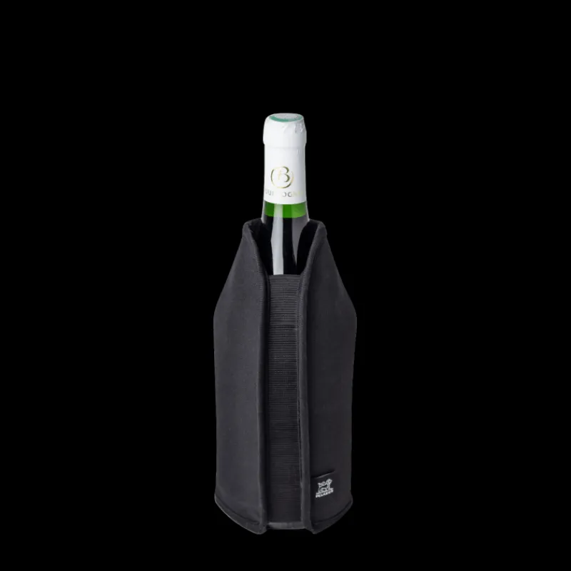 PEUGEOT Accessoires Vin|Rafraîchisseur de Bouteille Frizz Extensible Noir