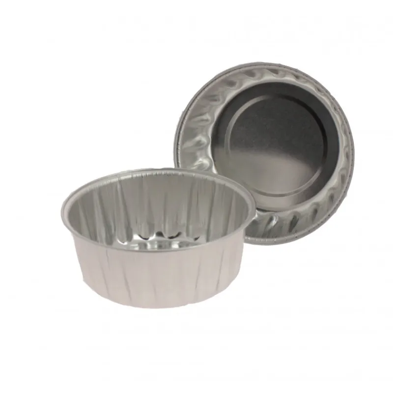 CUISINEADDICT Moules Aluminium|Ramequin Aluminium RA 176 (180 cm3) - (x100)