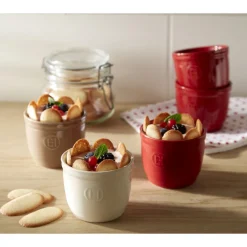 EMILE HENRY Vaisselle|Moules À Gâteaux|Ramequin Céramique Argile Ø 8,5 cm