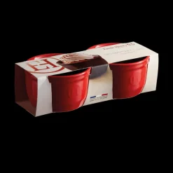 EMILE HENRY Vaisselle|Moules À Gâteaux|Ramequin Céramique Grand Cru Ø 10 cm (x2)
