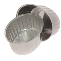 CUISINEADDICT Moules Aluminium|Ramequin Ovale RO 251 (255 cm3) - (x100)