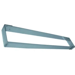 MALLARD FERRIERE Cercle À Patisserie|Rectangle Inox sans Fond 9 x 57 cm H.4 cm