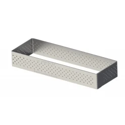 DE BUYER Cercle À Patisserie|Rectangle perforé 12 x 4 cm de L'école Valrhona par