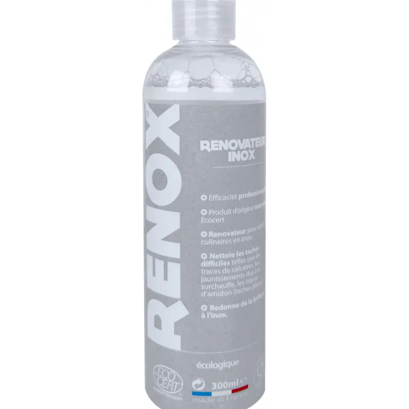 CRISTEL Produits D'entretien|RENOX Nettoyant Inox Ecocert 300 ml