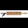 SCRAPCOOKING Ustensiles Pâtisserie|Rouleau à Pâtisserie Motif Casse Noisette 39 cm