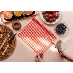 NUTS Conservation|Rouleau Emballage Alimentaire Cire Abeille Rouge 90 x 30,5 cm