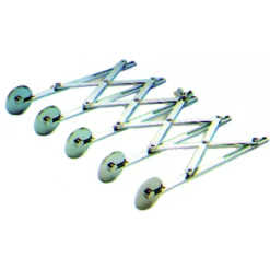 MALLARD FERRIERE Ustensiles Pâtisserie|Rouleau Multicoupe 5 roulettes en métal