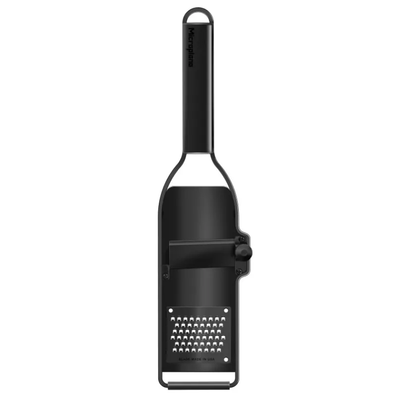 MICROPLANE Mandoline De Cuisine|Râpes À Fromage|Râpe à Truffes 2en1 Black Sheep
