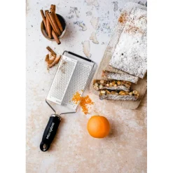 MICROPLANE Zesteur|Râpes À Fromage|Râpe Double Lame Fine et Gros Grains Gourmet