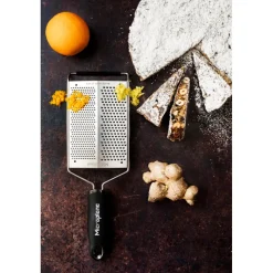 MICROPLANE Zesteur|Râpes À Fromage|Râpe Double Lame Fine et Gros Grains Gourmet