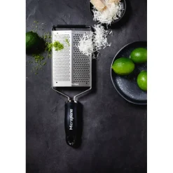 MICROPLANE Zesteur|Râpes À Fromage|Râpe Double Lame Fine et Gros Grains Gourmet