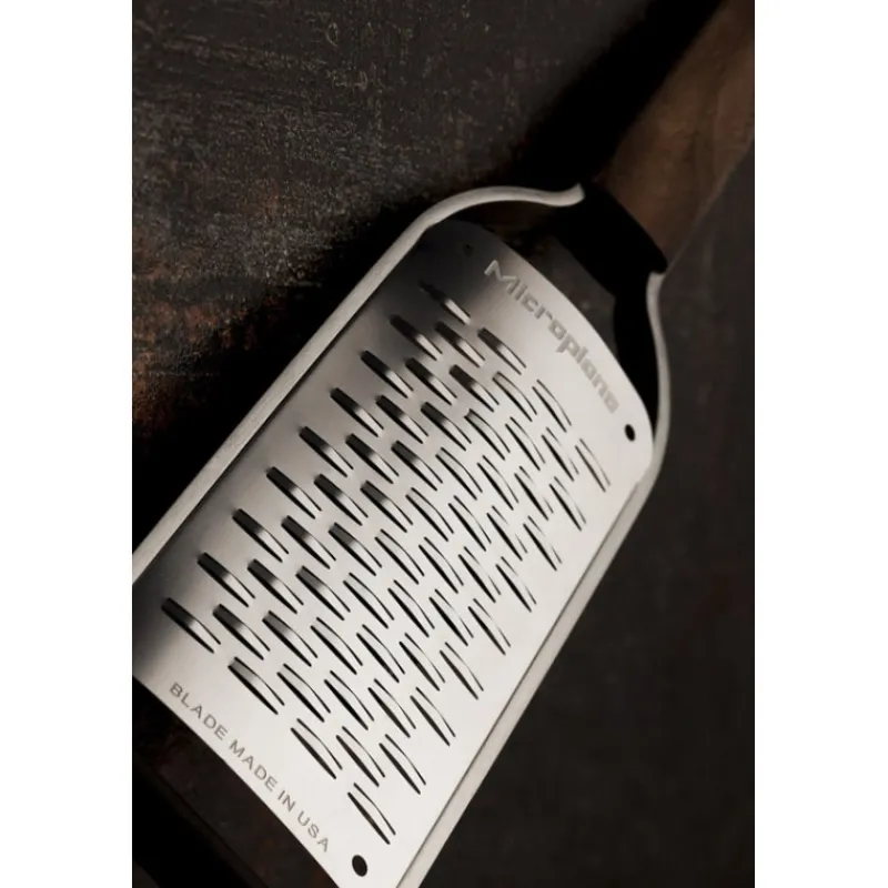 MICROPLANE Râpes À Fromage|Râpe À Légumes|Râpe Double Tranchant Master Manche en Bois