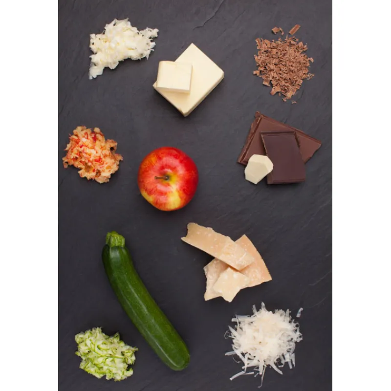 MICROPLANE Râpes À Fromage|Râpe À Légumes|Râpe Double Tranchant Professional Inox