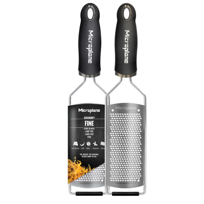 MICROPLANE Zesteur|Râpes À Fromage|Râpe Fine Gourmet Noir