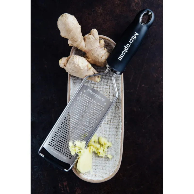 MICROPLANE Zesteur|Râpes À Fromage|Râpe Fine Gourmet Noir