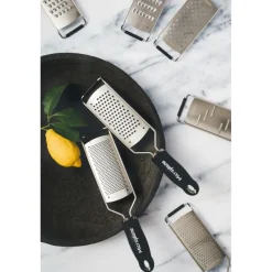 MICROPLANE Zesteur|Râpes À Fromage|Râpe Fine Gourmet Noir