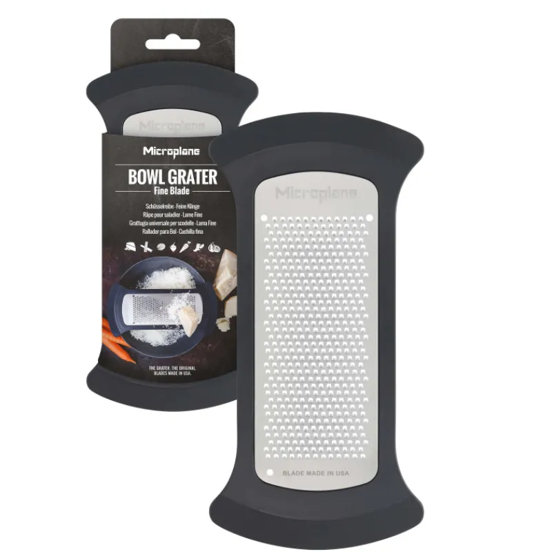 MICROPLANE Zesteur|Râpes À Fromage|Râpe Fine pour Saladier Specialty Noir