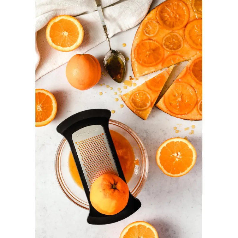 MICROPLANE Zesteur|Râpes À Fromage|Râpe Fine pour Saladier Specialty Noir