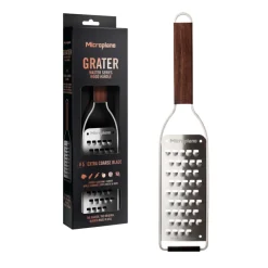MICROPLANE Râpes À Fromage|Râpe À Légumes|Râpe Très Gros Grains Master Manche en Bois