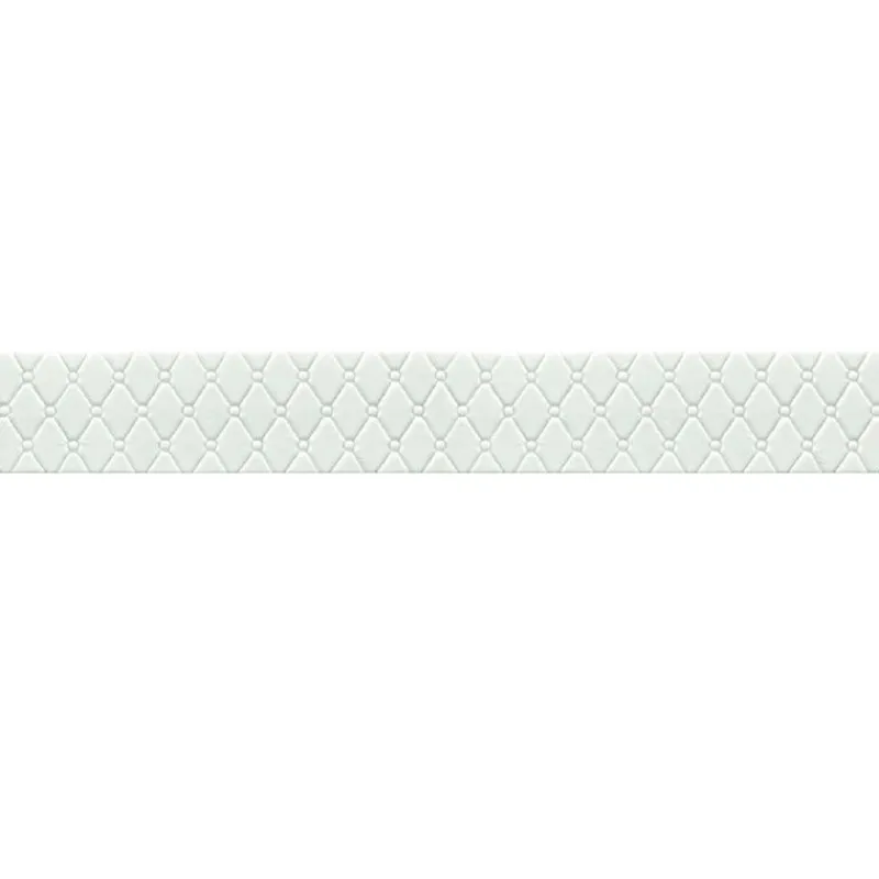 PATISDECOR Décoration Comestible|Ruban Pate à Sucre Matelassé 1,25 m x H 5 cm Patisdécor