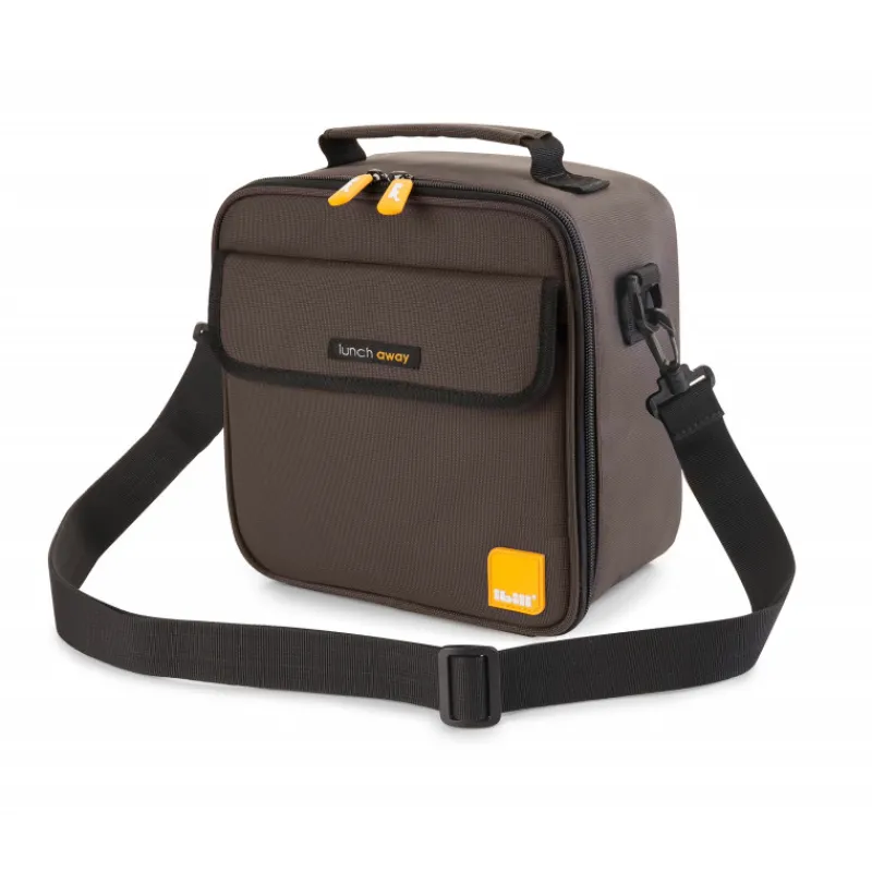 IBILI Conservation|Sac Lunch Isotherme + 2 Boîtes Hermétique Plastique Orange