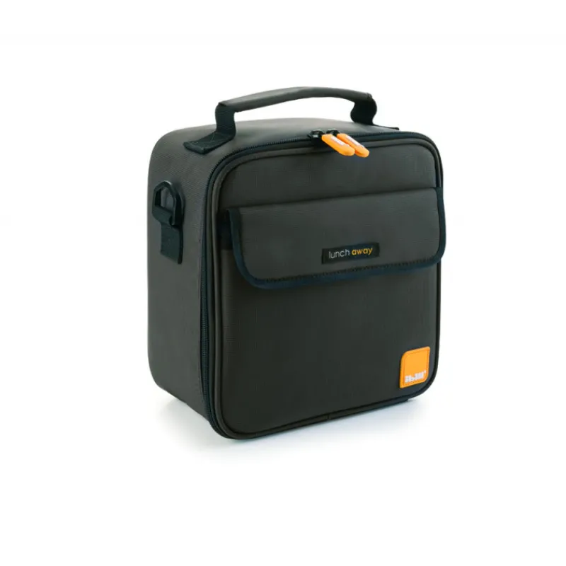 IBILI Conservation|Sac Lunch Isotherme + 2 Boîtes Hermétique Plastique Orange