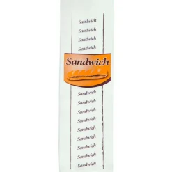CUISINEADDICT Emballage Alimentaire|Sac Sandwich Papier Cristal 34 cm (x1000)