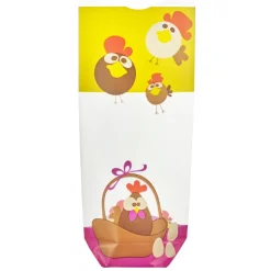 CUISINEADDICT Emballage Alimentaire|Sachet avec Fond Cocotte 100x220 mm (x100)