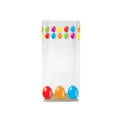 MALLARD FERRIERE Emballage Alimentaire|Sachet avec Fond Oeufs de Pâques 57 x 23 x 11 cm (x100)