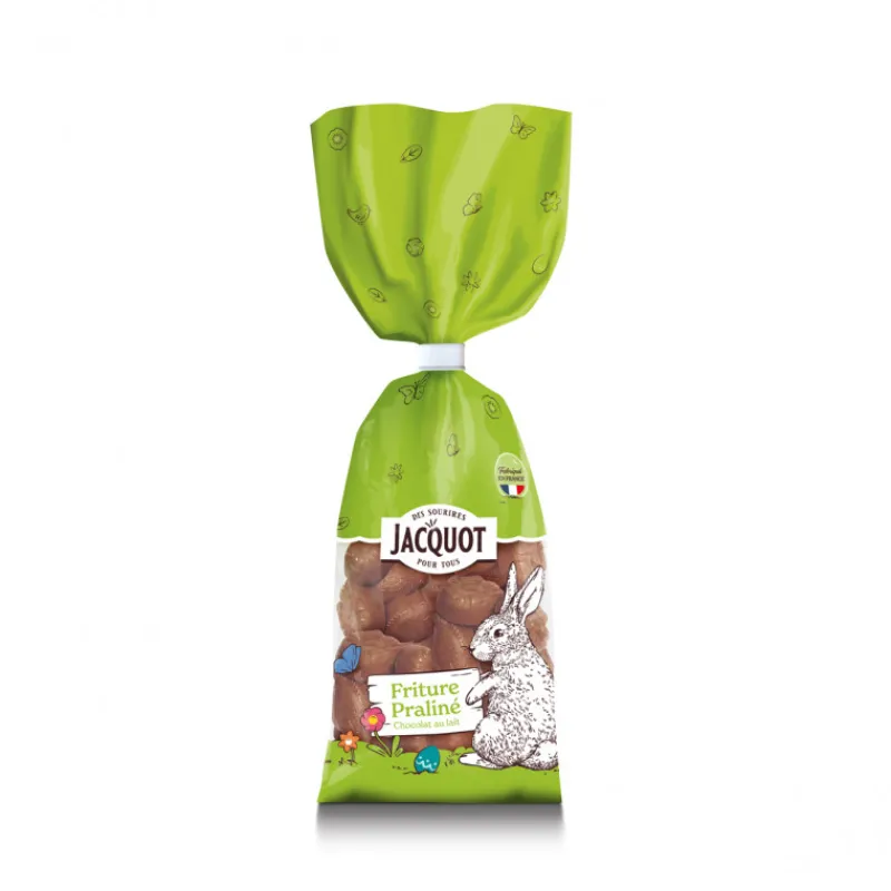 JACQUOT Confiserie|Sachet Friture Praliné Chocolat Au Lait 253g