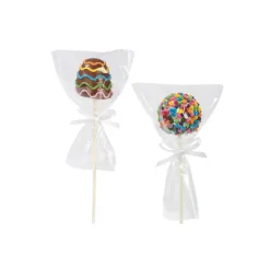 WILTON Emballage Alimentaire|Sachets à Cake Pops individuels x12