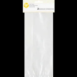 WILTON Emballage Alimentaire|Sachets à Confiseries transparents x25