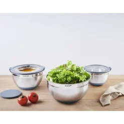 MASTRAD Servir, Présenter|Bassines De Cuisine|Saladier Inox 20 cm