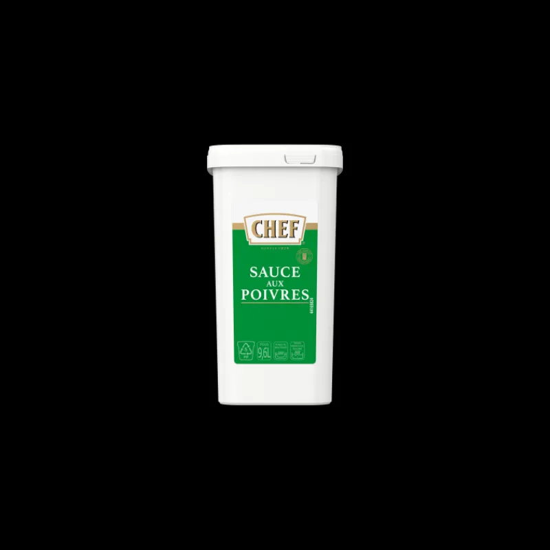 CHEF Fonds De Sauce - Sauces|Sauce aux poivres 9,6 L 1080g