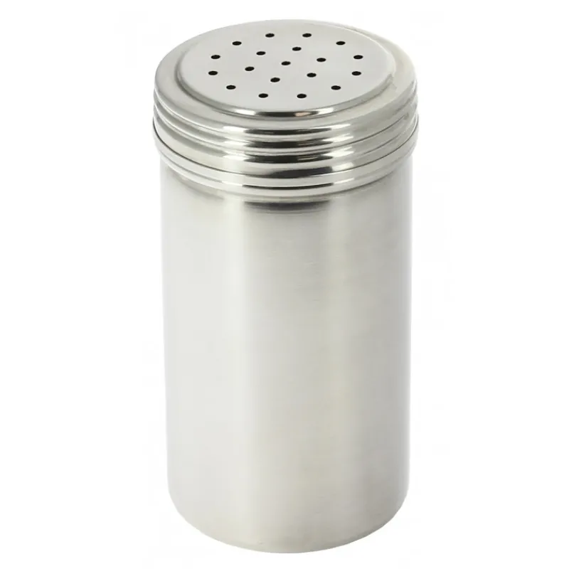 DE BUYER Ustensiles Pâtisserie|Saupoudreuse Inox Gros Trous Ø 2,5 mm H 13cm